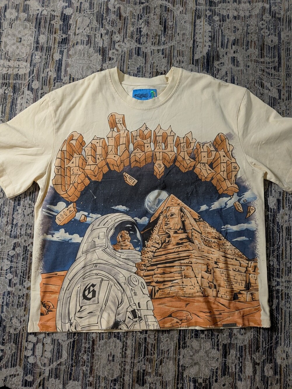 Godspeed NextGen Sphinx Guardian Tee Bone XL NWT Authentic